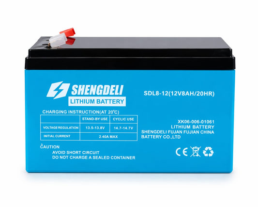 12/8 Lithium Ion Phosphate Battery